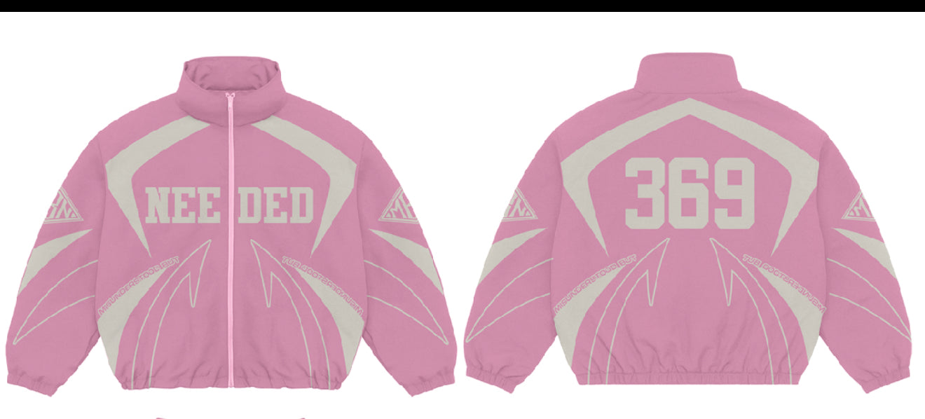 Pink Windbreaker